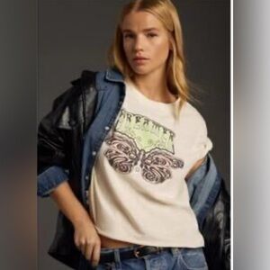 Dreamer Graphic Cream Tee